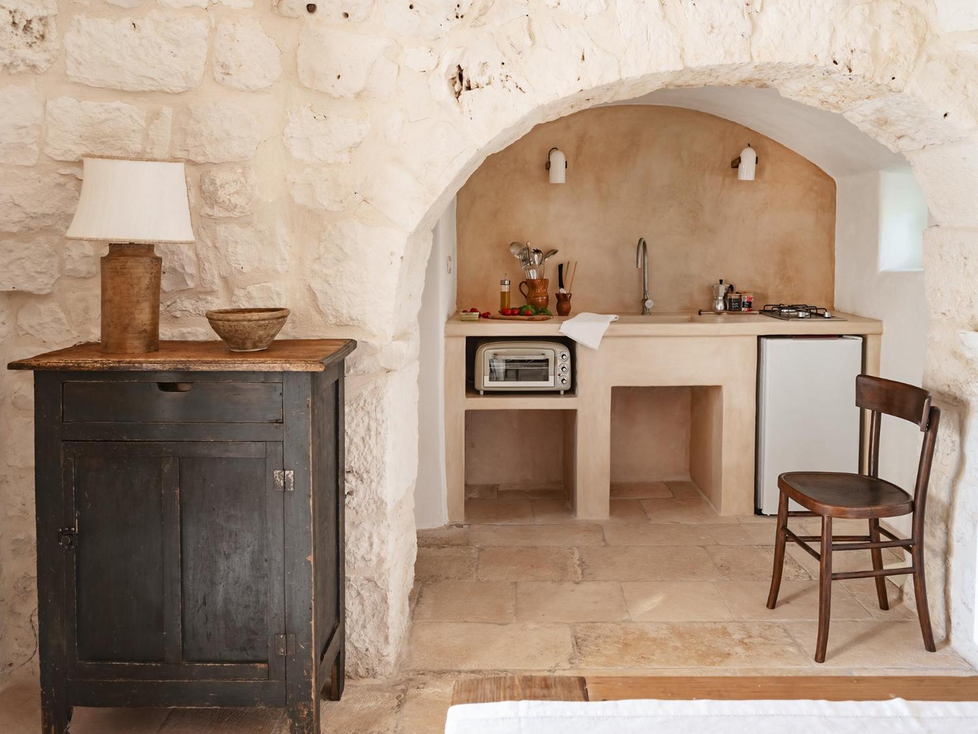 مبيت وإفطار ألبيروبيللو Trulli Del Bosco الغرفة الصورة